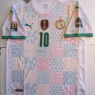 Sadio Mane Senegal 2021 Africa Cup of Nations Match Home Soccer Jersey 2020-2021