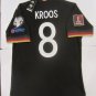 Toni Kroos Germany World Cup Qualifies Match Black Away Soccer Jersey 2021-2022