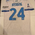 Lorenzo Insigne Napoli Maradona Fingerprint Match White Soccer Jersey 2021-2022