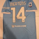 Dries Mertens Napoli Maradona Fingerprint Match Sky Blue Soccer Jersey 2021-2022