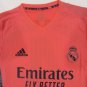 Sergio Ramos #4 Real Madrid La Liga Match Slim Pink Away Soccer Jersey 2020-2021