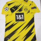 Erling Haaland Borussia Dortmund UCL Match Yellow Home Soccer Jersey 2020-2021