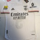 Darwin Nunez Benfica Liga Portugal Match Slim White Away Soccer Jersey 2021-2022