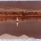 Sailboat On The Lake, 5" by 7", Color Photograph, Colorado Sailboat On The Lake, 5" by 7", Color Photograph, Colorado