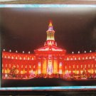 Civic Center At Night Denver, CO Photo Christmas Lights