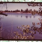 Scenic View Of Bellair Lake Vtg Color Photograph Colorado