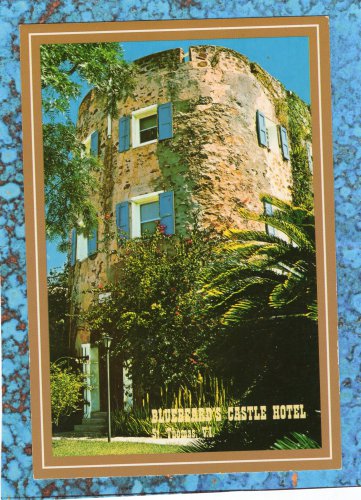 Bluebeard's Castle Hotel Postcard St. Thomas Virgin Islands Historic Building