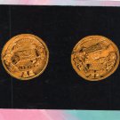 Gold Artifacts Of Peru Postcards Ornaments Mosaic Mochica Chimu Jewelry