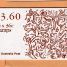 Australian Postage Stamp Booklet 1989 MNH 36 Cent Holiday Christmas Religious