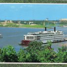 Mississippi Queen River Boat Postcard Cruise Tourist Attraction Memphis TN