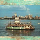 Memphis Queen 11 Mississippi River Postcard Tourist Travel Excursion Paddlewheeler