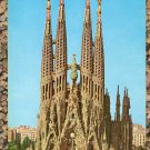 Barcelona Spain Postcard Full-Color Church Temple Of Holy Family