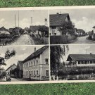Multi-View Postcard Germany Buildings Street Scenes Gaststatte