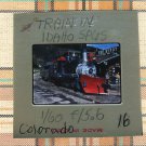 Old Train Color 15MM Slide Photo Idaho Springs, Colorado