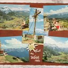 Multi - View Full Color German Postcard European Mountain Views Multi - View Full Color German Postcard European Mountain Views
