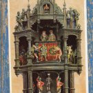 Glockenspiel German Postcard Colorful Munich Chimes Bells Rathaus City Hall