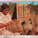 Indian Basket Maker Southwet Native American Woman Postcard Indigenous