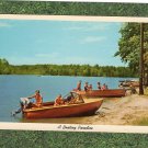 A Boating Paradise White Border Postcard Arkansas Outdoor Fun Vacation On Lake A Boating Paradise White Border Postcard Arkansas Outdoor Fun Vacation On Lake