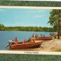 A Boating Paradise White Border Postcard Arkansas Outdoor Fun Vacation On Lake