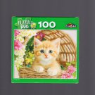 Snuggle Kitty 100 - Piece Jigsaw Puzzle Cat In Basket Brand - New Cra-Z-Art Snuggle Kitty 100 - Piece Jigsaw Puzzle Cat In Basket Brand - New Cra-Z-Art