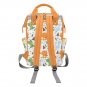 Orange Baby Dinosaur Diaper Bag, Backpack, Multifunctional Diaper Backpack