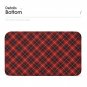 Red Plaid Insulated Lunch Bags for women, girls