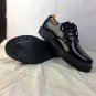 Men's Black Low Boots Synthetic Leather Formal Shoes