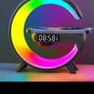 Multifunction Wireless Charger RGB Night Light Alarm Clock Speaker for iPhone Samsung Xiaomi