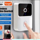 Tuya Smart Wireless Video Doorbell Camera 480P Home Security Door Bell with Indoor Chime