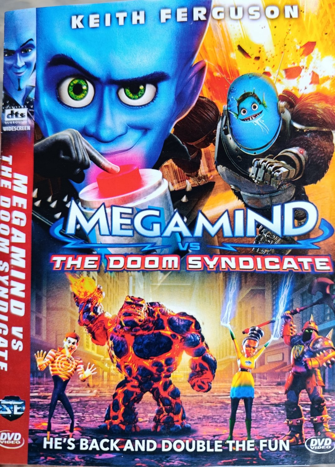 MEGAMIND THE DOOM SYNDICATE DVD Movie 2024/Opportunity to get one free when you buy two or more...