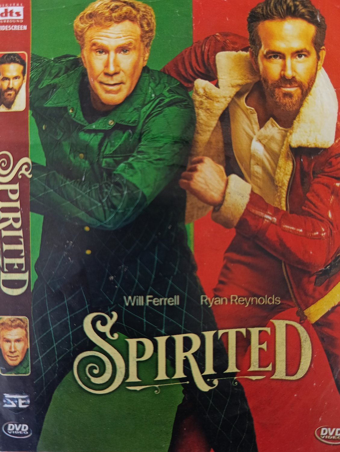 SPIRITED DVD movie free shipping 2022