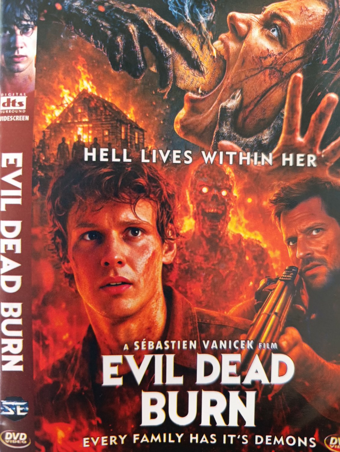 EVIL DEAD BURN DVD Movie free shipping 2026