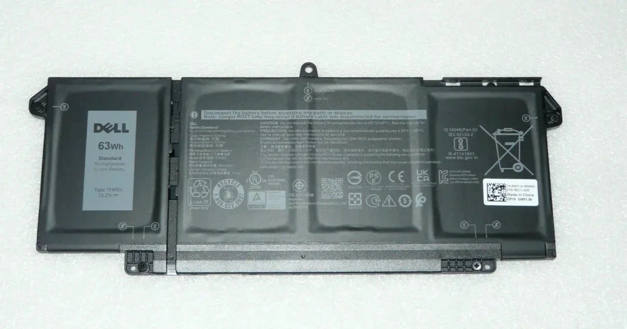 Genuine 63Wh 7FMXV Battery For Dell Latitude 7420 7520 5320 7320 Series &acirc;�� TN2GY 0TN2GY