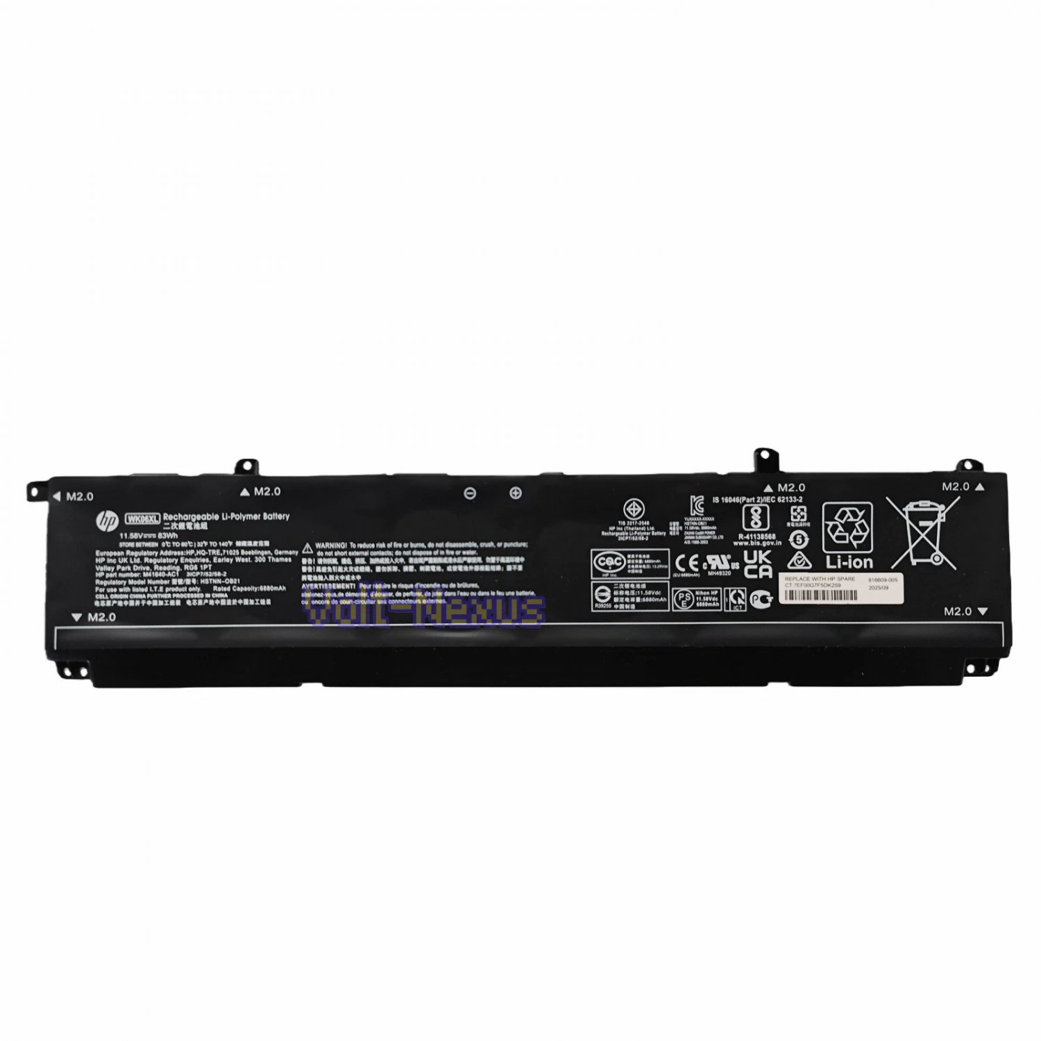 OEM 83Wh WK06XL Battery HP Omen 16-b0xxx Omen 7 plus 17 ck0000  Omen 8