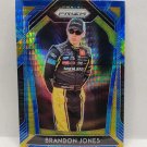 mt 2020 panini prizm racing #37 brandon jones-blue hyper parallel-nascar