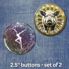 Button set (2) - DMB inspired - 2.5" Button set (2) - DMB inspired - 2.5"