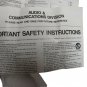 General Electric GE Compact Mobile CB Transceiver Model: 3-5809D