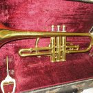 1950's Frank Holton Elkhorn Wis Trumpet/Cornet With Original Carrying Case