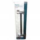 Plum Works 10” Adjustable Shower Arm 1/2" With Flange Solid Brass Chrome Finish Plum Works 10” Adjustable Shower Arm 1/2" With Flange Solid Brass Chrome Finish