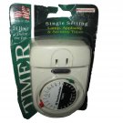 Programmable Single Event 24 Hour Automatic Timer Model 12-701 Programmable Single Event 24 Hour Automatic Timer Model 12-701