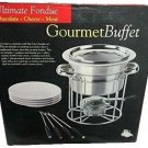 Ultimate Fondue Set For Chocolate Cheese Meat Gourmet Buffet Ultimate Fondue Set For Chocolate Cheese Meat Gourmet Buffet
