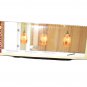 Style Selections 3-Light Bronze Transitional Cylinder Mini Hanging Pendant Light