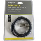 Targus Defcon CL Combination Lock Laptop Computer Cable Lock PA410U1 Targus Defcon CL Combination Lock Laptop Computer Cable Lock PA410U1