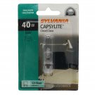 Sylvania 40W 120V Capsylite G9 T4 Clear Halogen Lamp x09436 Sylvania 40W 120V Capsylite G9 T4 Clear Halogen Lamp x09436