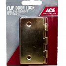 ACE FLIP DOOR LOCK, bright brass, # 5302195 ACE FLIP DOOR LOCK, bright brass, # 5302195