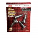 Ace Grip Neck Sockets for Wooden Legs 3/8" ACE 51222 4pk Ace Grip Neck Sockets for Wooden Legs 3/8" ACE 51222 4pk