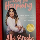 Ally Brooke Finding Your Harmony signed book Fifth Harmony