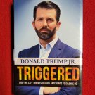 Donald Trump Jr Triggered signed book