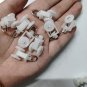 Replacement Pergola Wheel Plastic Hangers L19mm with Snap Hook for Pergola Cover