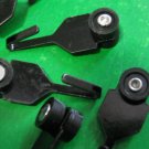 Gazebo Metal Hook rail on wheels for Gazebo Curtain Side Wall Mosquito Net